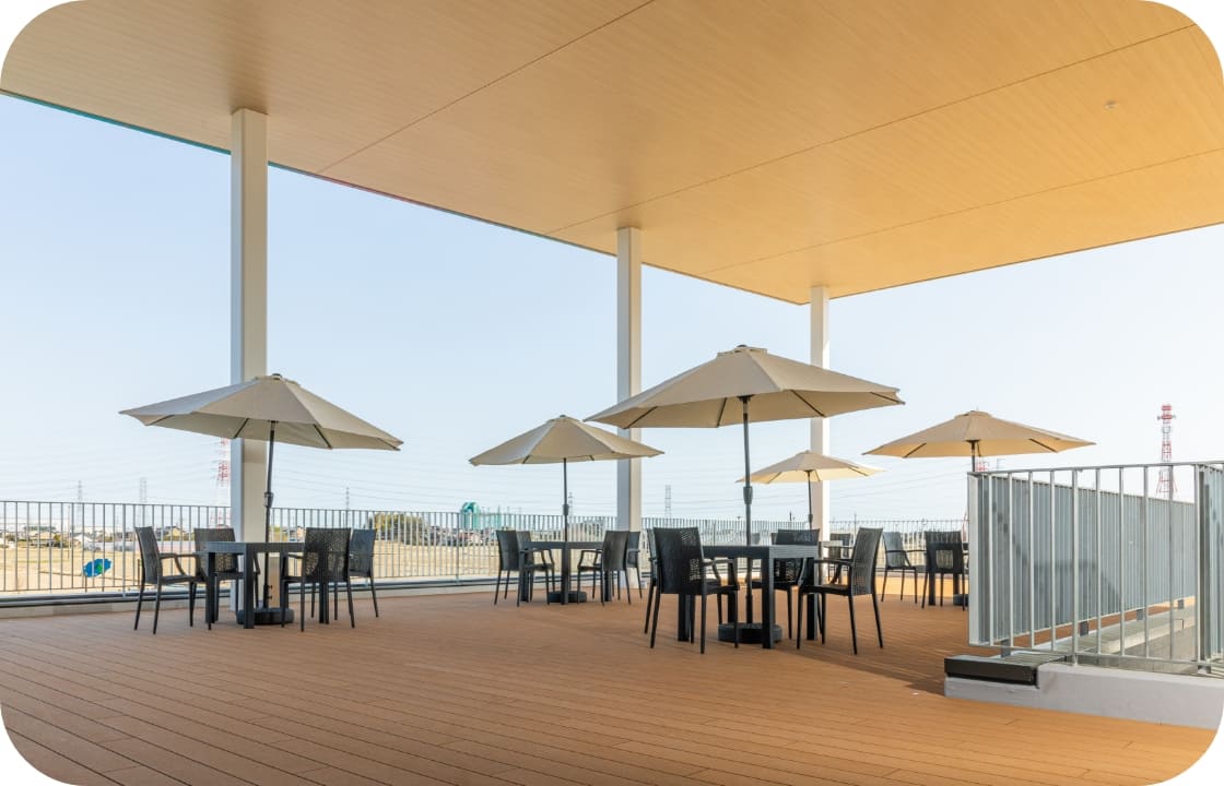 はす見デッキ(仮称)